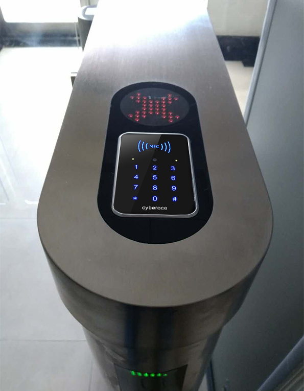 塞伯羅斯二維碼讀卡器在閘機上的應用