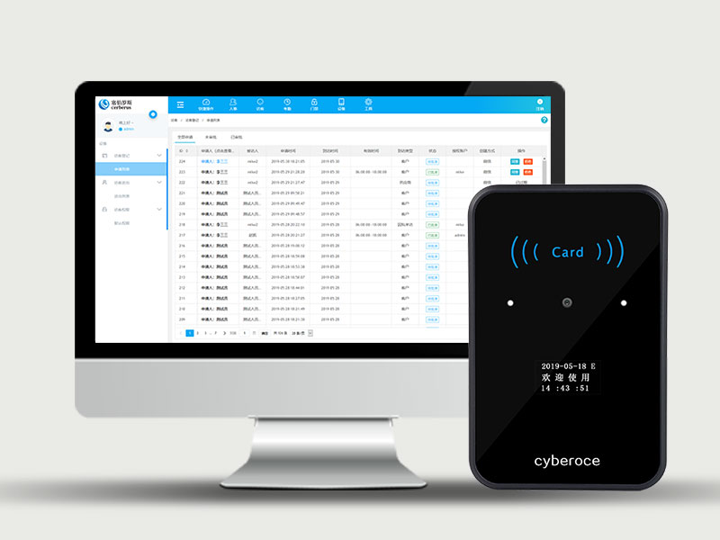 二維碼門禁后臺數據分析